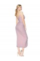 Sleeveless Primrose V-Back Mermaid Spaghetti Straps High Low Evening Dress
